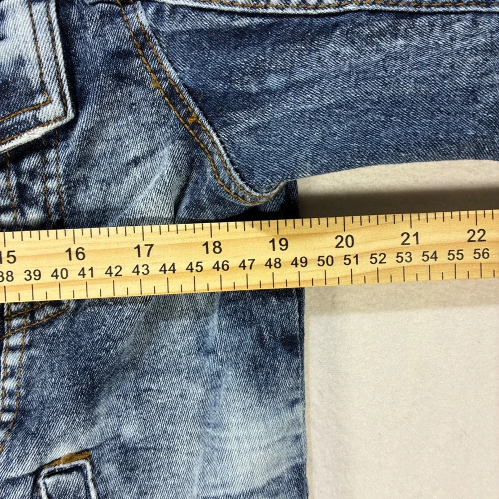 FWRD Denim Distressed Jean Jacket Boys Streetwear XL 18-20 Blue